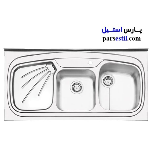 سینک ظرفشویی ایلیااستیل مدل1013