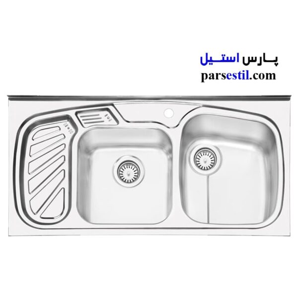 سینک ظرفشویی ایلیااستیل مدل1020