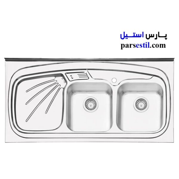 سینک ظرفشویی ایلیااستیل مدل3013