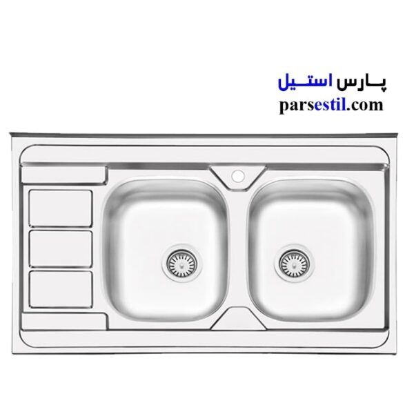 سینک ظرفشویی ایلیااستیل مدل3051