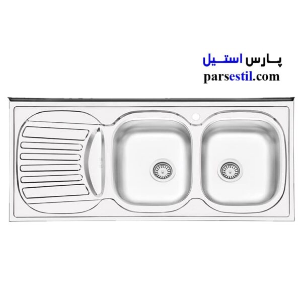 سینک ظرفشویی ایلیااستیل مدل3510