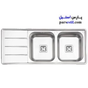 سینک ظرفشویی ایلیااستیل مدل4060