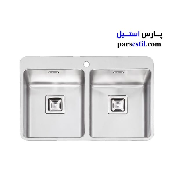 سینک ظرفشویی ایلیااستیل مدل6012