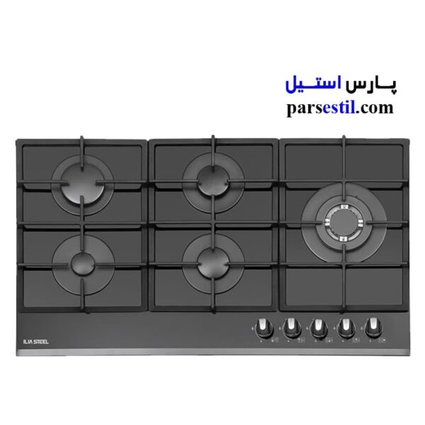 اجاق گاز صفحه ای ایلیااستیل مدل G_528