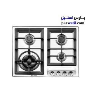 اجاق گاز صفحه ای ایلیااستیل مدلS_403