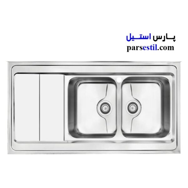 سینک ظرفشویی میکس پلاس مدل 9062